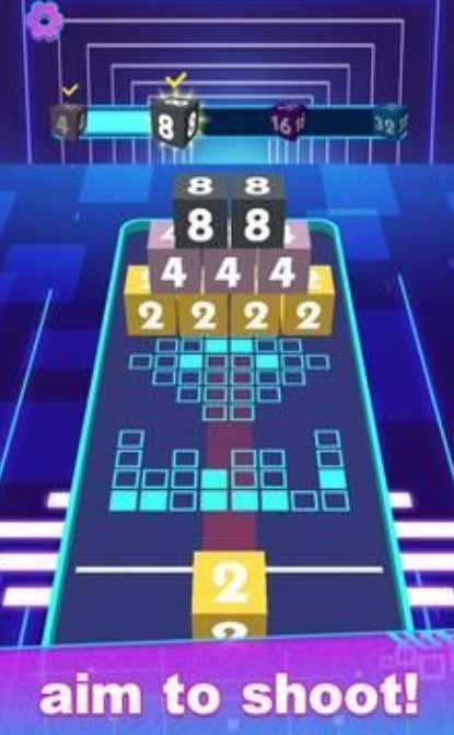 合并3D方块2048